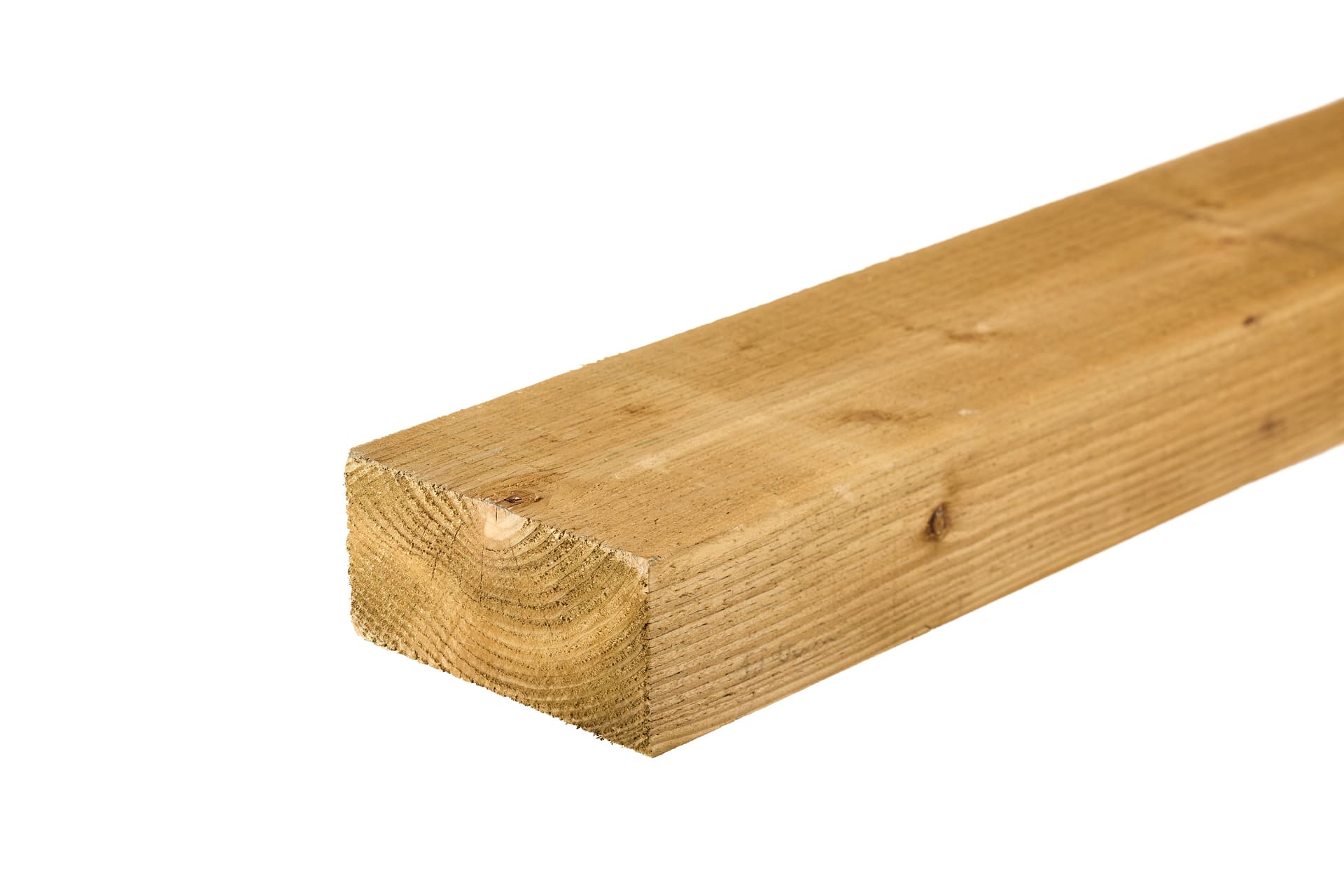 100mm x 200mm Brown Treated Garden Railway Sleeper 2.4m