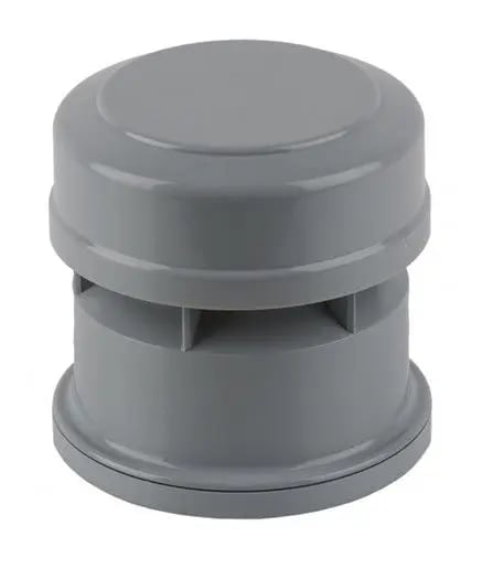 110mm Air Admittance Valve Black