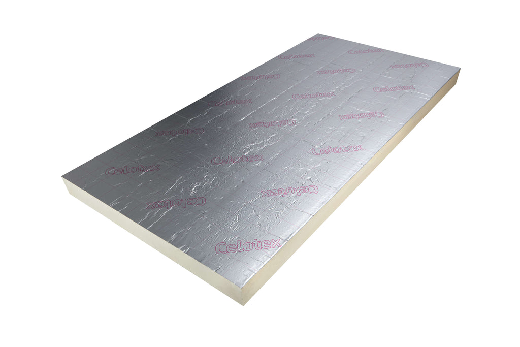 100mm Celotex GA4100 PIR Insulation Board 2400mm x 1200mm