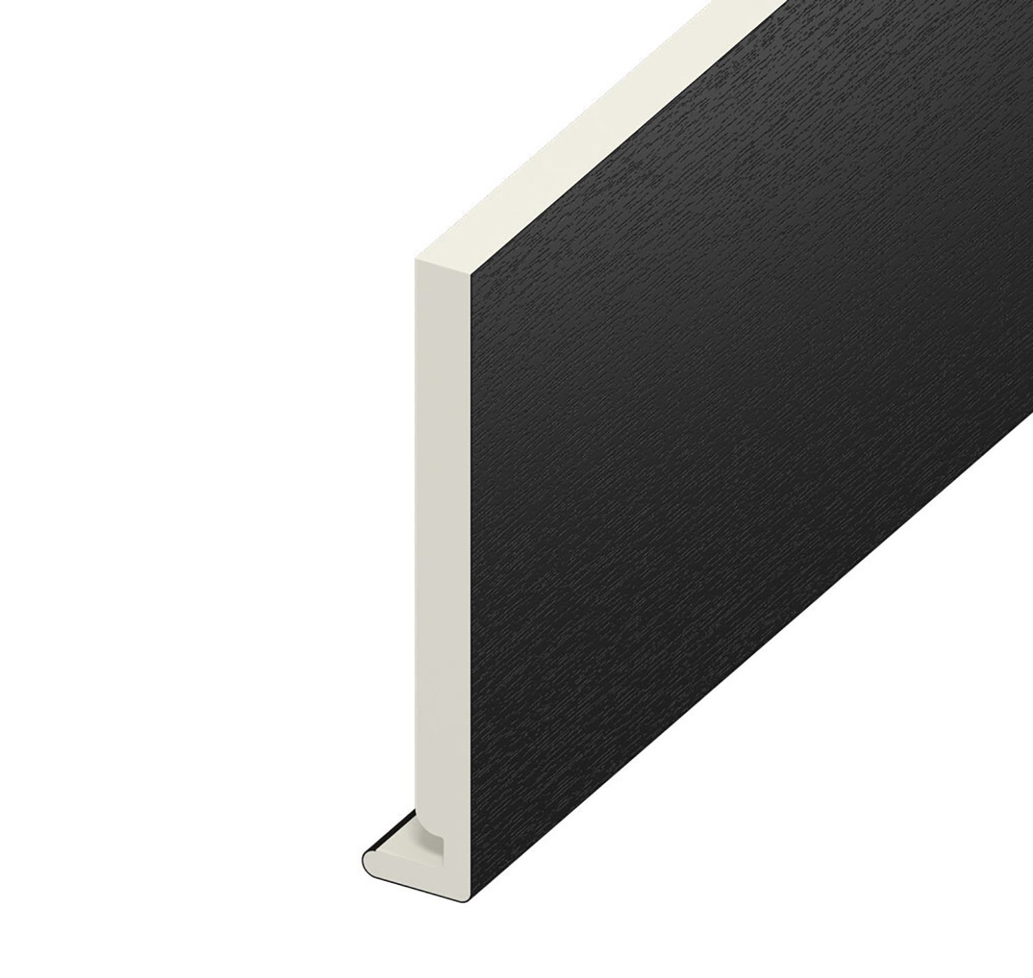 16mm Plain Anth Grey Fascia Board 150mm x 5m