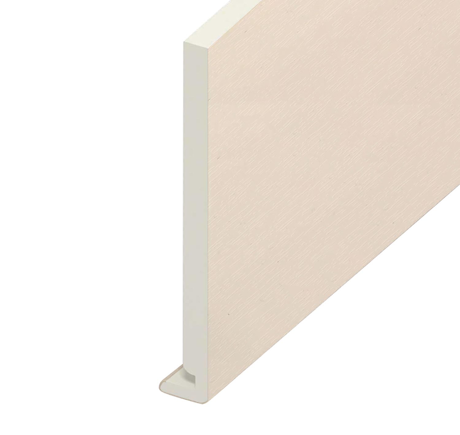 16mm Plain Anth Grey Double Fascia Board 350mm x 5m