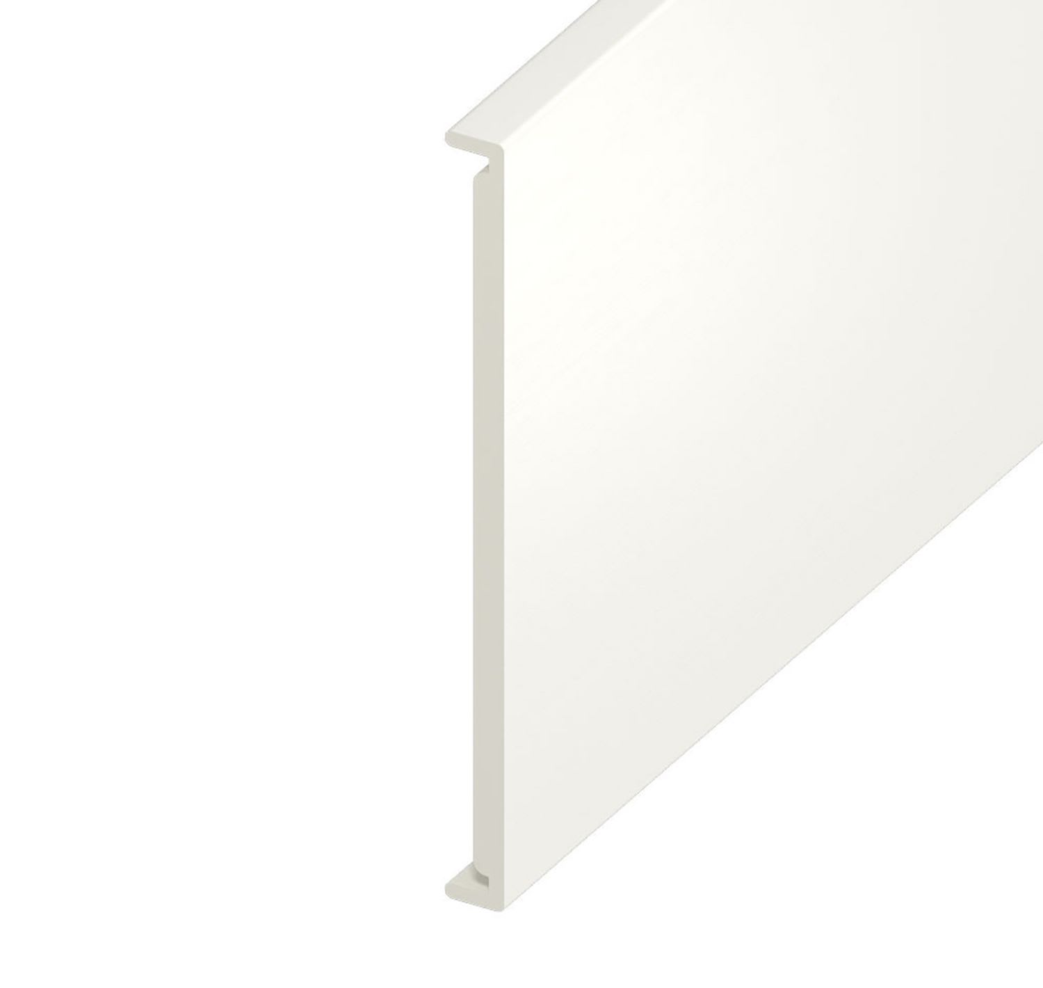 16mm Plain Anth Grey Double Fascia Board 350mm x 5m