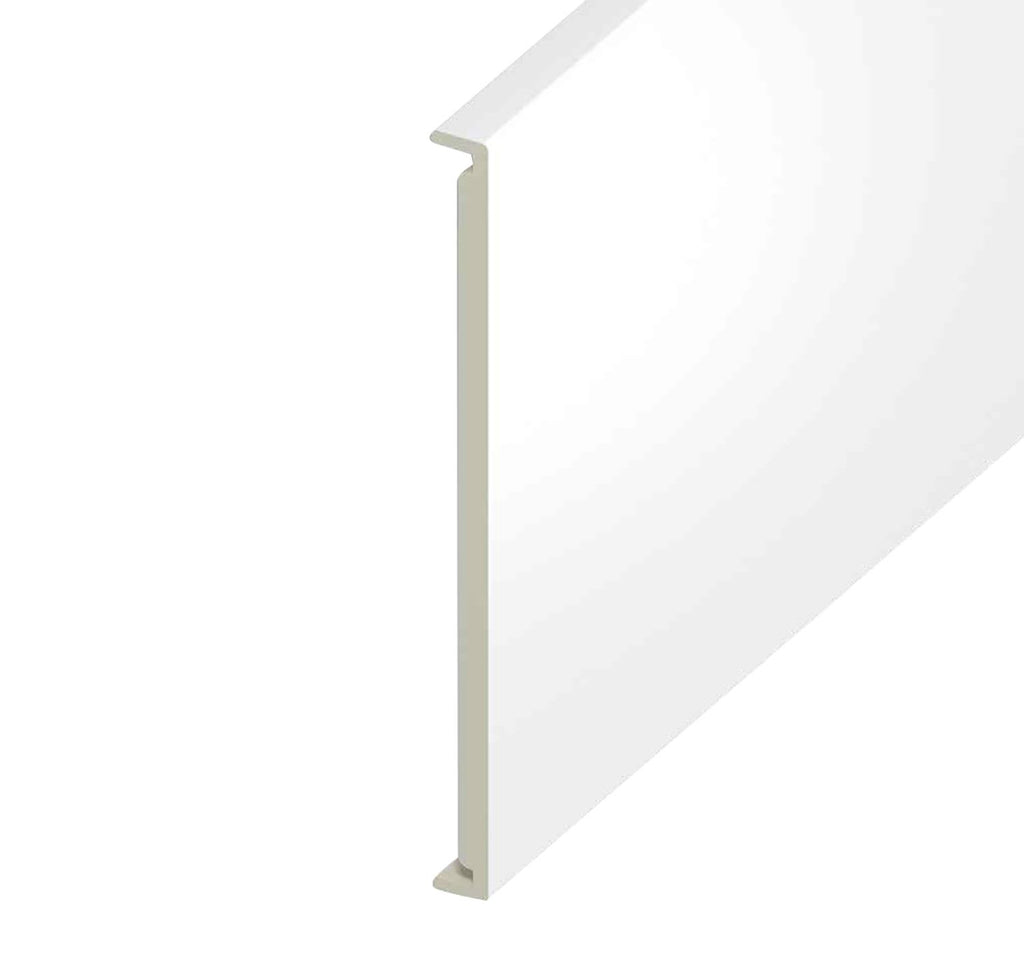 16mm Plain Anth Grey Double Fascia Board 350mm x 5m