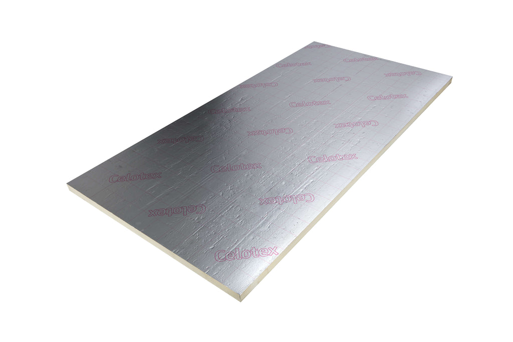100mm Celotex GA4100 PIR Insulation Board 2400mm x 1200mm