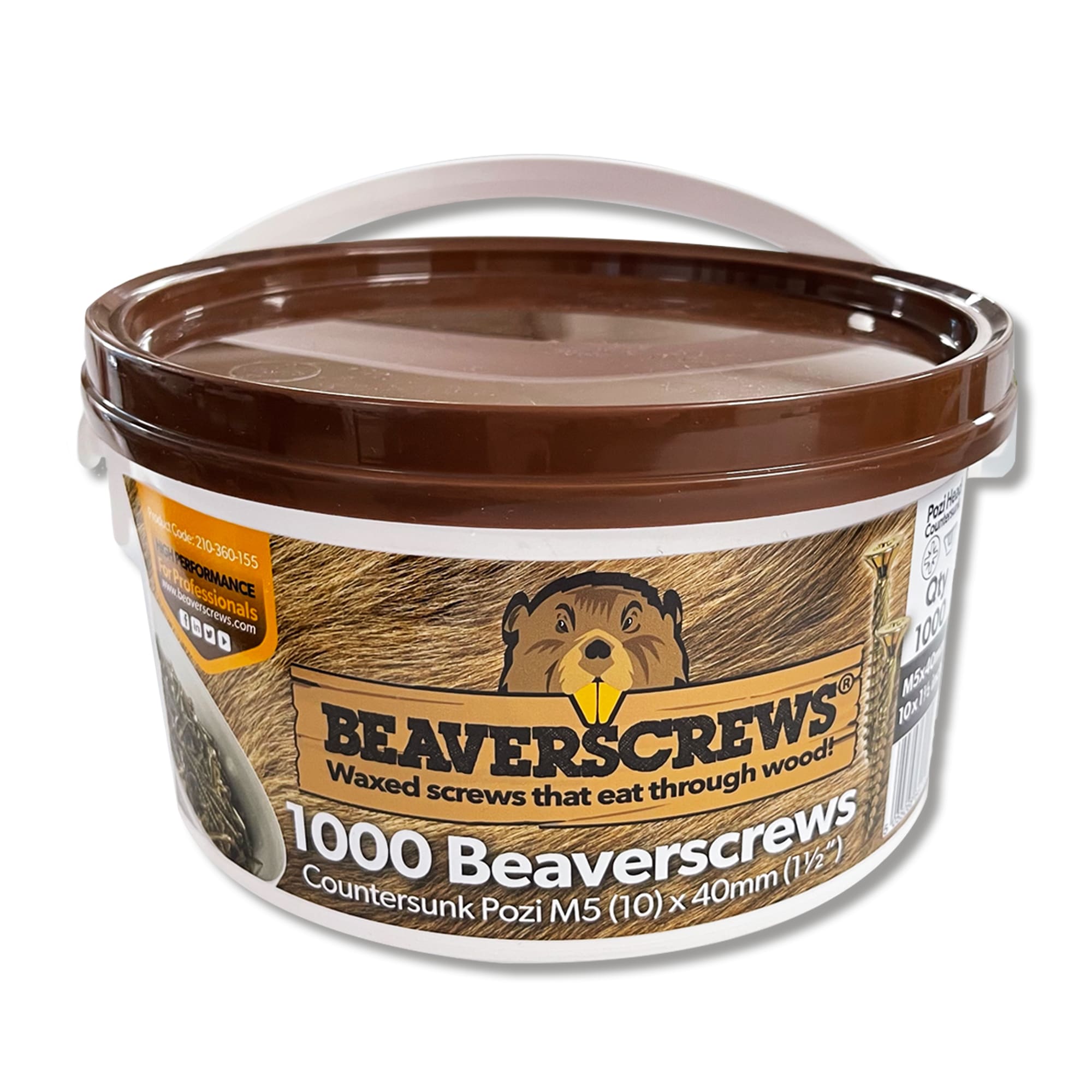 Beaverscrews HPWS Tub 4 x 30mm (1400/Tub)