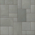 Black Limestone Paving Slabs Patio Pack (~15m2/Pack)