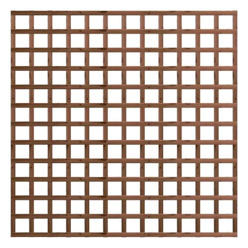 6' x 1' Heavy Duty Golden Brown Treated Trellis (1.83m x 0.30m)