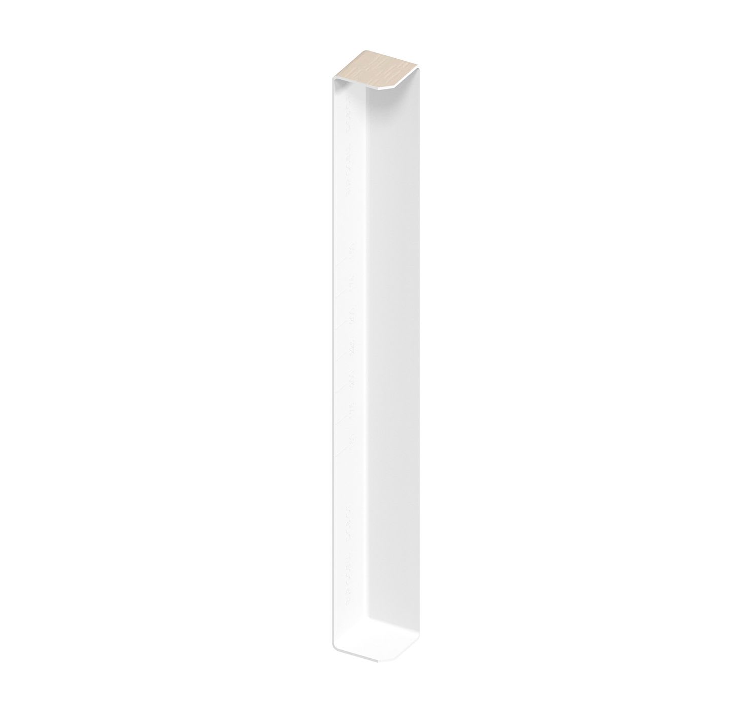 Double 90 Degree Internal Corner Trim Anth Grey 450mm