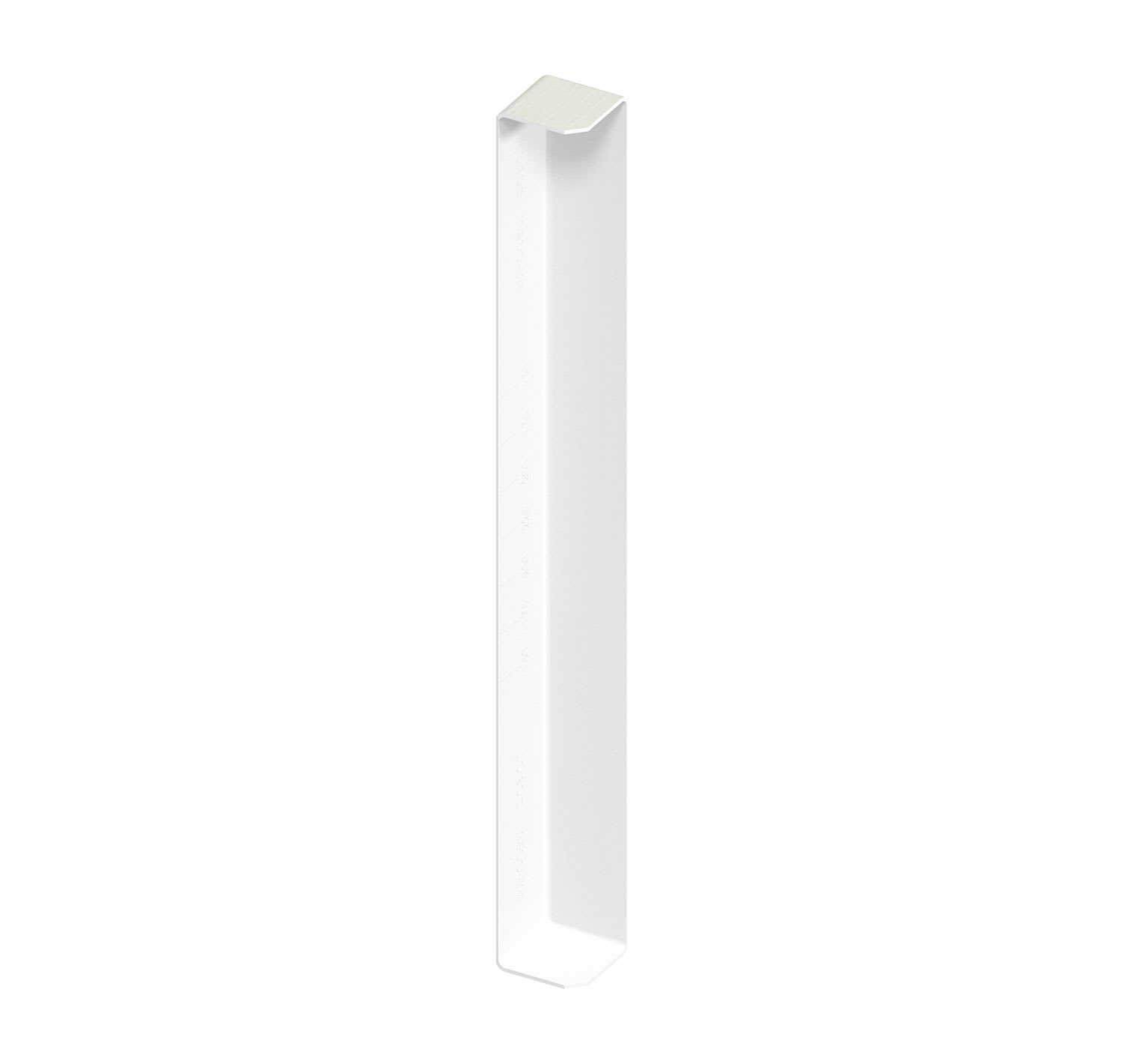 Double 90 Degree Internal Corner Trim Anth Grey 450mm