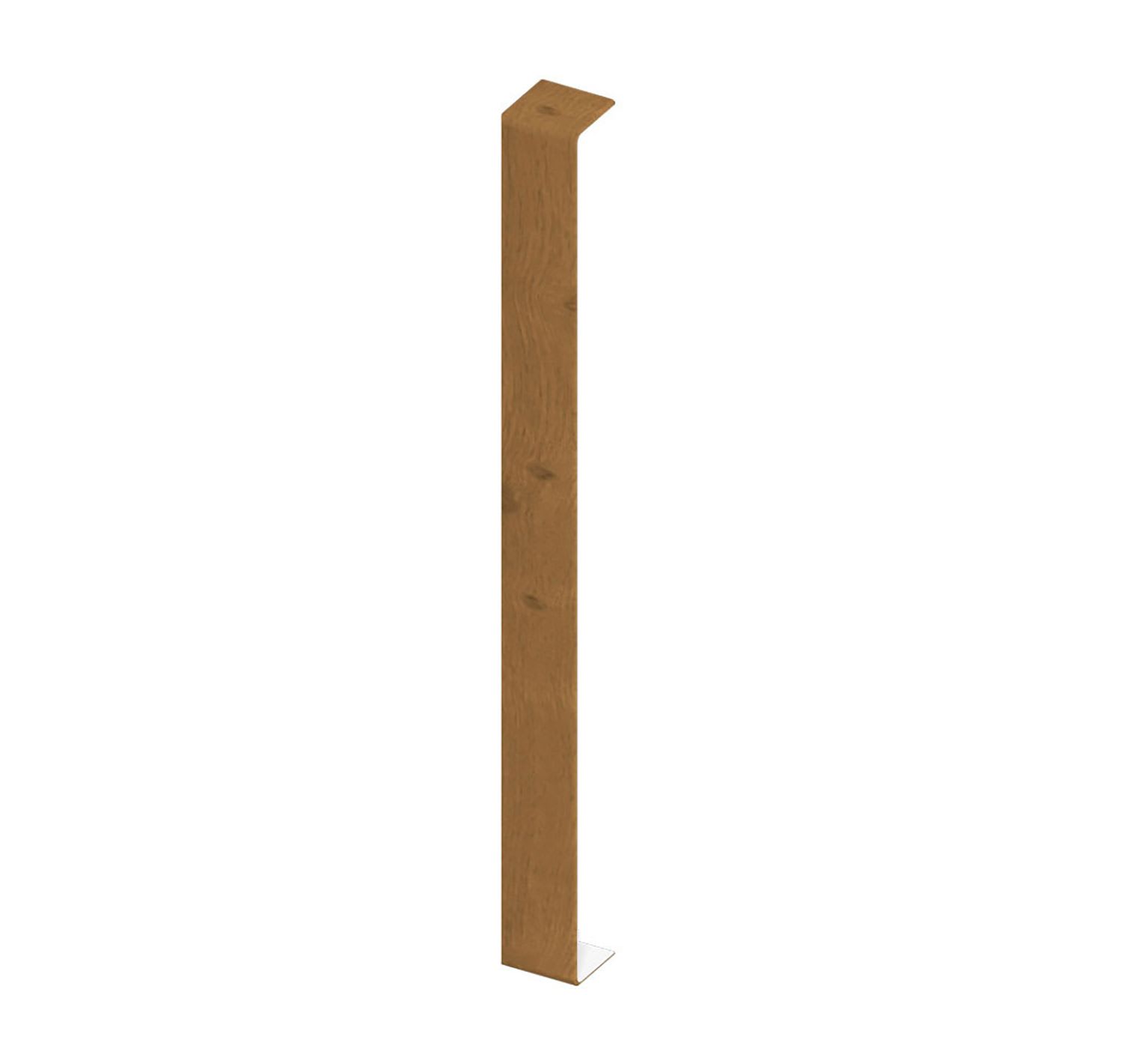 Double 90 Degree Internal Corner Trim Anth Grey 450mm