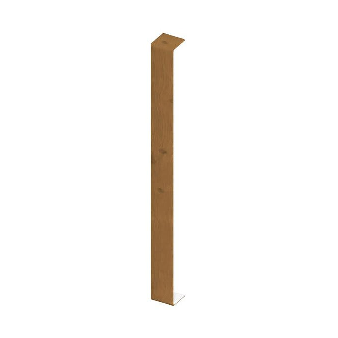 Double 90 Degree Internal Corner Trim Anth Grey 450mm