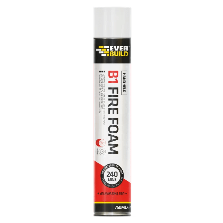 Everbuild B1 Fire Rated Expanding Foam Hand Held 750ml