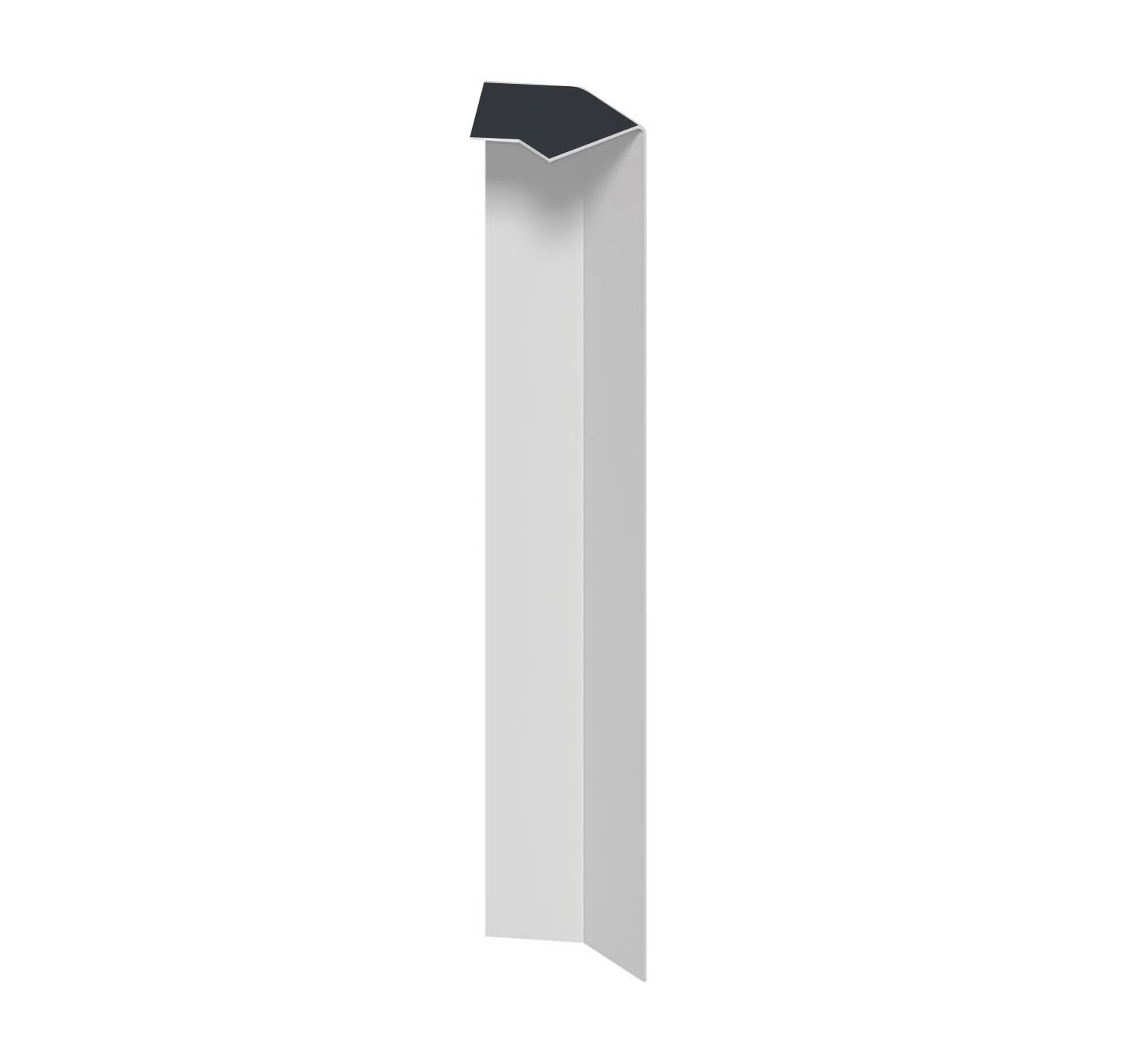 Double 90 Degree Internal Corner Trim Anth Grey 450mm