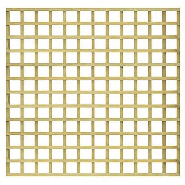 6' x 1' Heavy Duty Golden Brown Treated Trellis (1.83m x 0.30m)