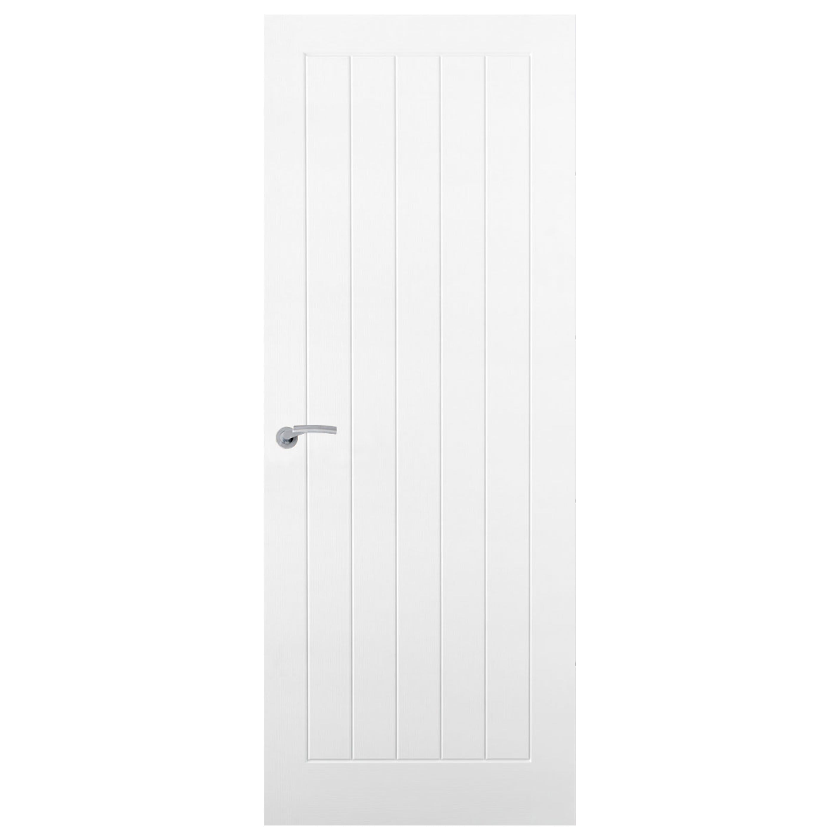 Internal White Vertical 5 Panel Door 1981mm x 610mm x 35mm