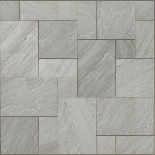 Light Grey Indian Sandstone Paving Slab 600mm x 600mm