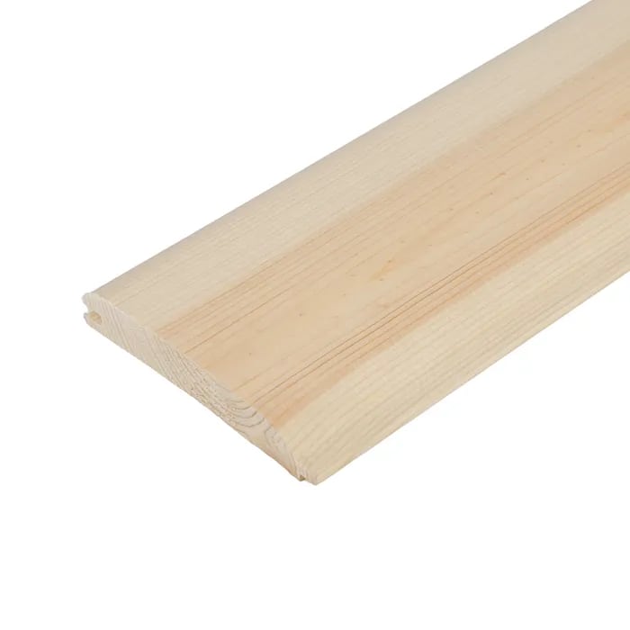 19mm x 100mm T&G Loglap Cladding (Finish 14.5mm x 94mm) - 1 Metre