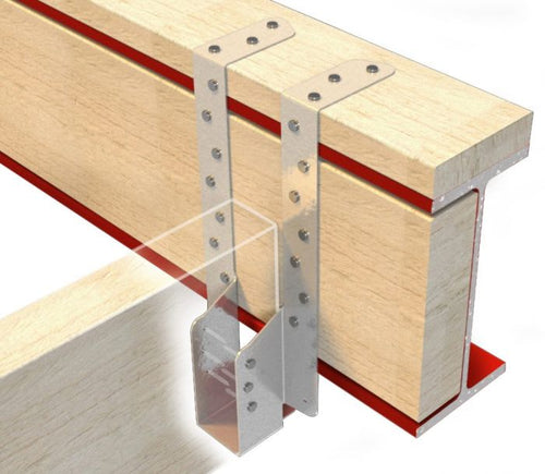 100mm x 245mm Standard Leg Timber to Timber Jiffy Joist Hanger