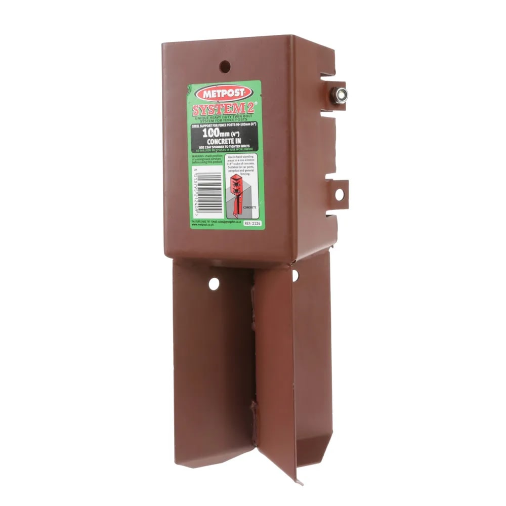 Metpost 100mm x 100mm Concrete In System 2