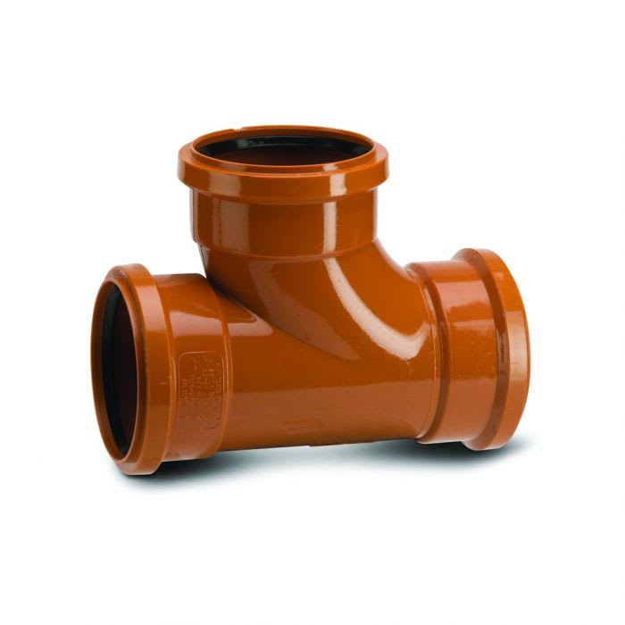 110mm Drainage Equal Junction Double Socket 45 Degree