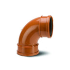 110mm Drainage Bend Double Socket 15 Degree