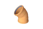 110mm Drainage Bend Double Socket 15 Degree