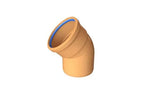 110mm Drainage Bend Double Socket 15 Degree