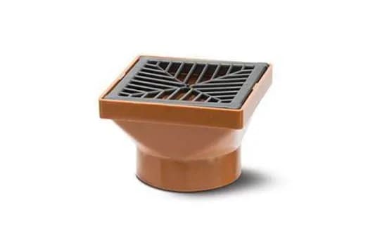 110mm Drainage Rectangular Hopper and Grid