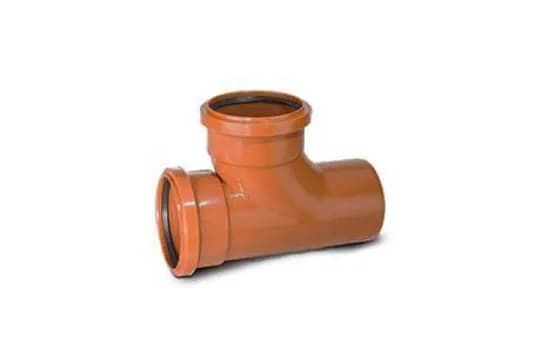 110mm Drainage Equal Junction Double Socket 45 Degree