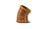 110mm Drainage Bend Double Socket 15 Degree