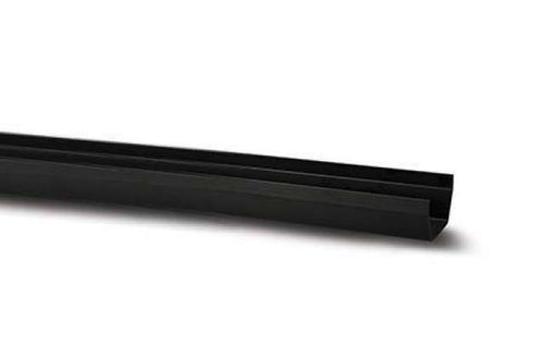 114mm Square Gutter Black 2m