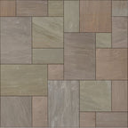 Light Grey Indian Sandstone Paving Slab 600mm x 600mm