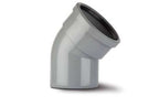 110mm Soil Bend Double Socket 92.5 Degree Black