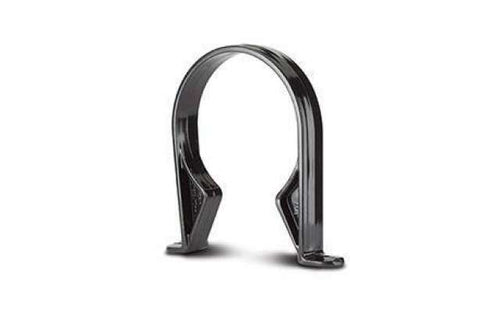 110mm Soil Pipe Saddle Clip Black (5/Pack)