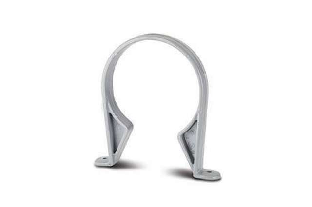110mm Soil Pipe Saddle Clip Black (5/Pack)