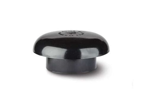 110mm Soil Vent Cowl Black