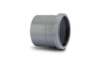 110mm Double Socket Slip Coupler Black