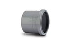 110mm Double Socket Slip Coupler Black