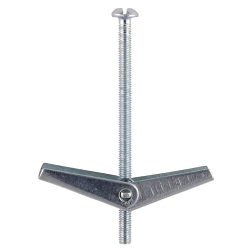 Spring Toggle Plasterboard Fixings 3 x 50mm (100/Box)