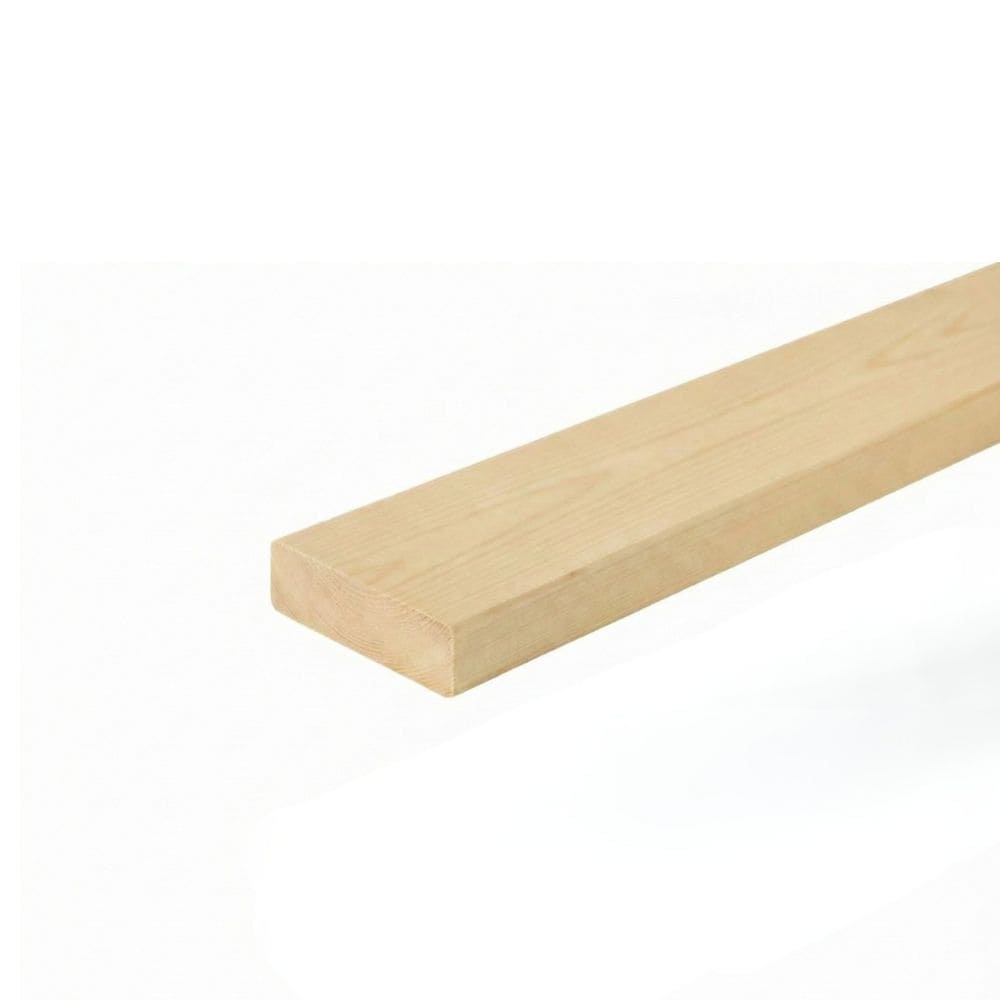 25mm x 100mm PAR Softwood Timber (4'' x 1'') Finish 20.5mm x 94mm - 1 Metre