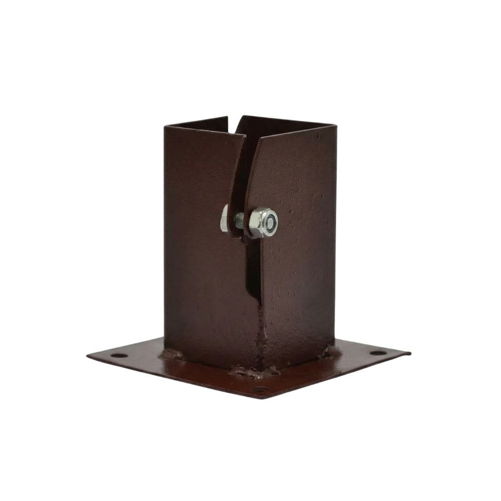 Bolt Down Post Support 100mm x 100mm (4" x 4")