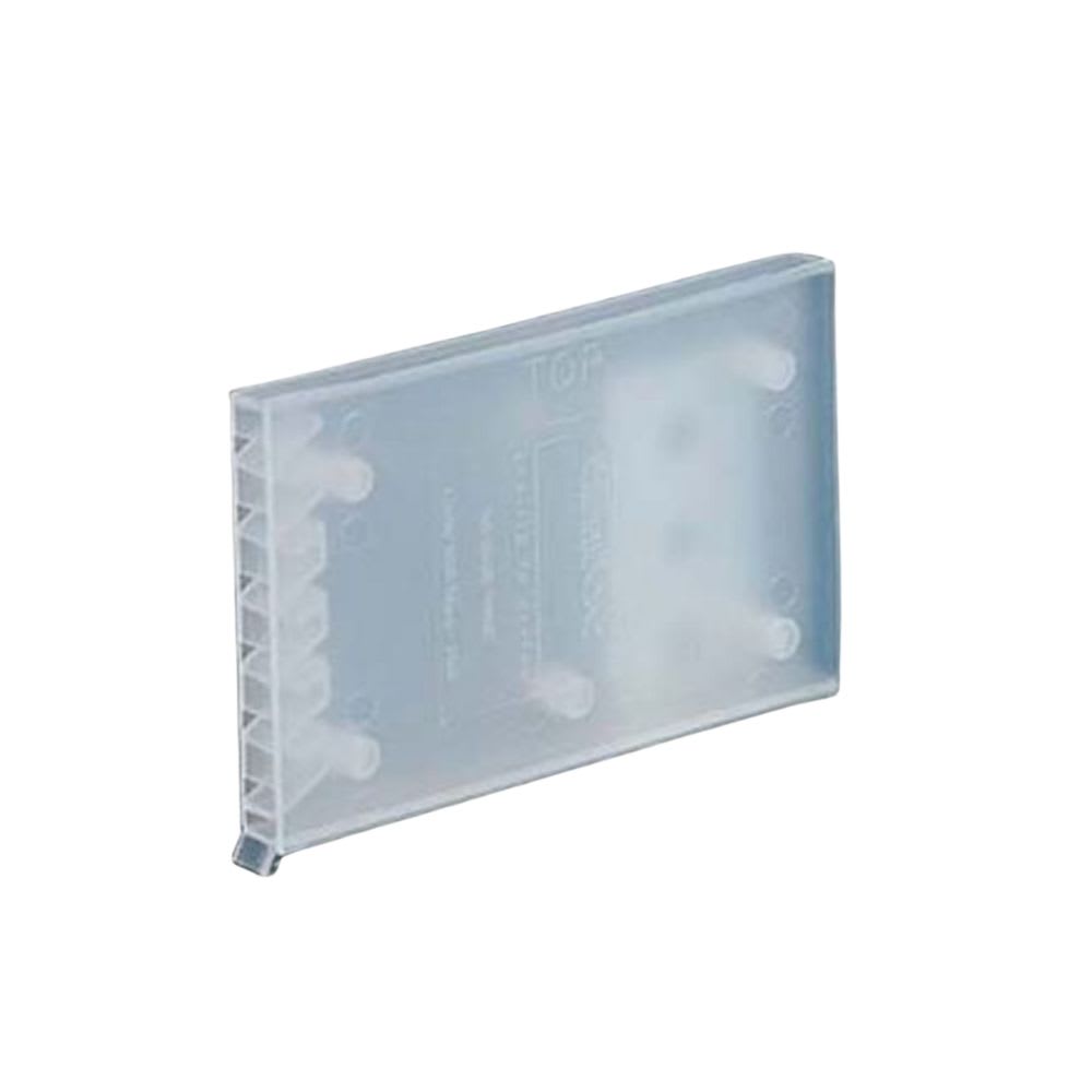 10mm x 65mm Cavity Wall Brick Weep Vent Black