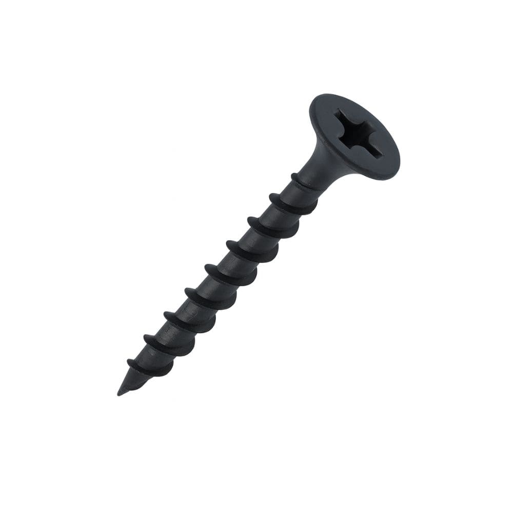 100mm Black Drywall Screws Coarse Thread (500/Box)
