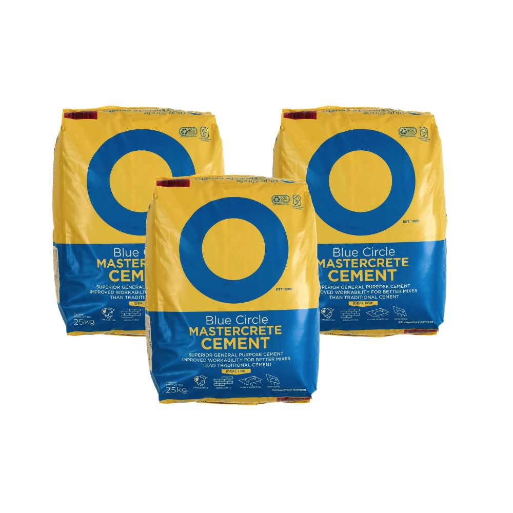 Blue Circle General Purpose Grey Cement 25kg (Paper Bag) - Pallet of 60