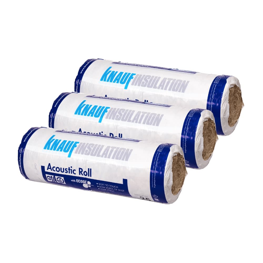 100mm Knauf Acoustic (APR) Insulation Roll - Pallet of 24 Rolls (296.64m2/Pallet)