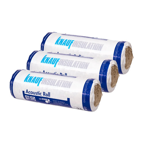 100mm Knauf Acoustic (APR) Insulation Roll - Pallet of 24 Rolls (296.64m2/Pallet)