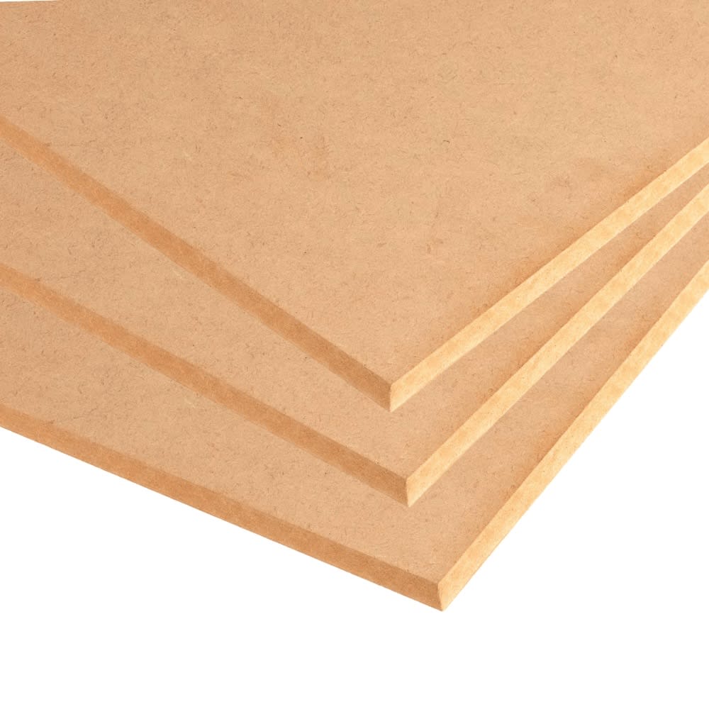 12mm MDF Board Moisture Resistant 2440mm x 1220mm (8' x 4') - Pack of 75