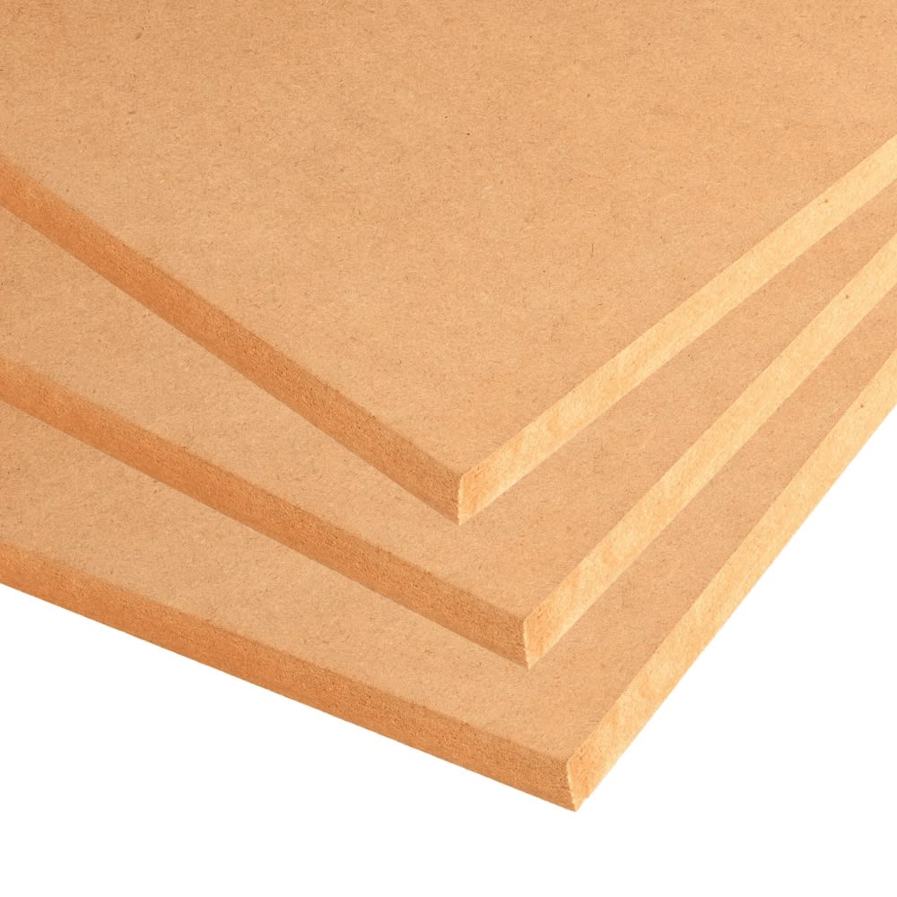 12mm MDF Board Moisture Resistant 2440mm x 1220mm (8' x 4') - Pack of 75
